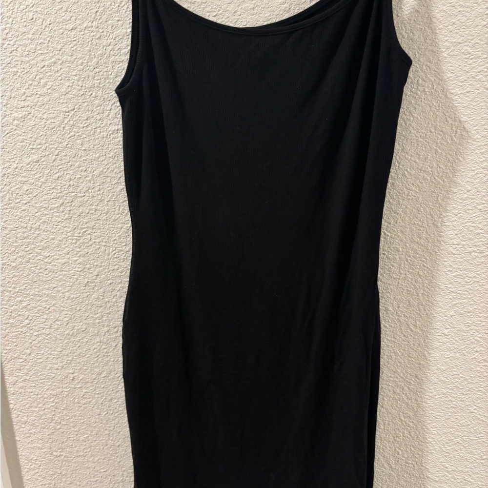 SKIMS Black Slip Dress - Picture 2 of 5